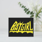 Carte Postale Logo Batgirl (Debout devant)