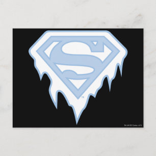 Carte Postale Logo bleu supergirl