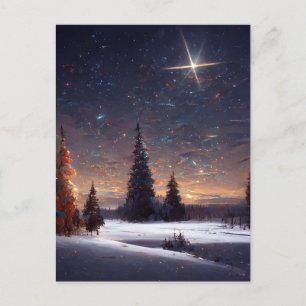 Carte postale Logo Business Christmas Star