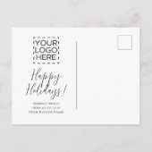 Carte postale Logo Business Christmas Star (Dos)