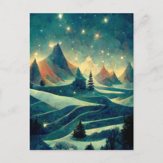 Carte postale Logo Business Whimsical Christmas Va (Devant)