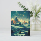 Carte postale Logo Business Whimsical Christmas Va (Debout devant)