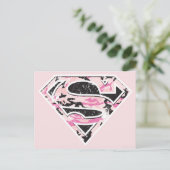 Carte Postale Logo Camouflage Supergirl (Debout devant)