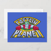 Carte Postale Logo Captain Planet (Devant / Derrière)