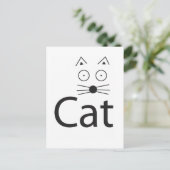Carte Postale Logo CAT (Debout devant)