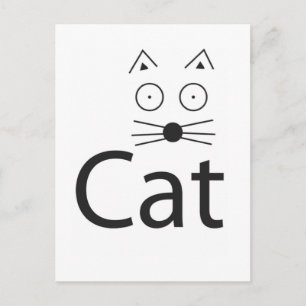 Carte Postale Logo CAT
