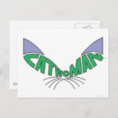 Carte Postale Logo Catwoman Green (Devant / Derrière)