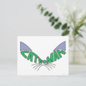 Carte Postale Logo Catwoman Green (Debout devant)