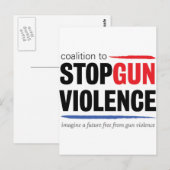 Carte Postale Logo CSGV actuel (Devant / Derrière)