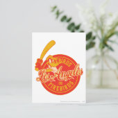 Carte Postale Logo DAFFY DUCK™ Los Angeles Firebirds (Debout devant)