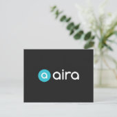Carte Postale Logo d'Aira (Debout devant)