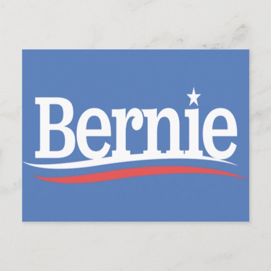 Carte Postale Logo de Bernie (Devant)