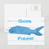 Carte Postale logo de blue fish gone (Devant / Derrière)