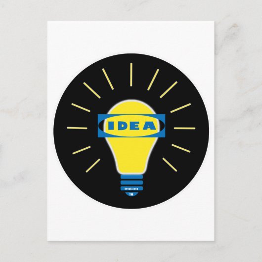 Carte Postale Logo de Brigth Idea Parody (Devant)