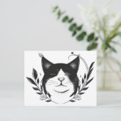 Carte Postale Logo de compagnie animale illustré (Debout devant)
