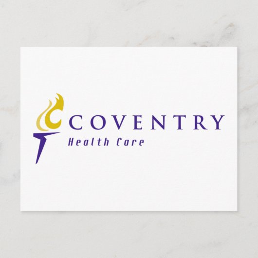 Carte Postale Logo de Coventry (Devant)