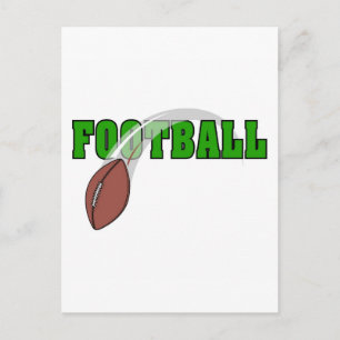 Carte Postale Logo de football