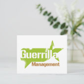 Carte Postale Logo de gestion de la guérilla 2 (Debout devant)
