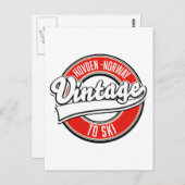 Carte Postale logo de Hovden Norvège (Devant / Derrière)