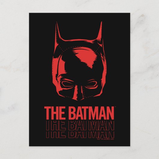 Carte Postale Logo de la chouette de Batman (Devant)