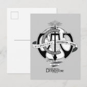 Carte Postale Logo de la Confédération Internationale des Mages (Devant / Derrière)