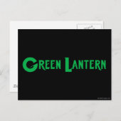 Carte Postale Logo de la lanterne verte 9 (Devant / Derrière)