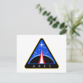 Carte Postale Logo de la NASA Ares Rocket (Debout devant)