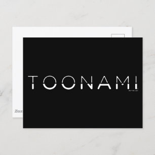 Carte Postale Logo de la police de toonami Split