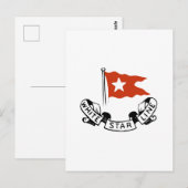 Carte Postale Logo de la White Star Line (Devant / Derrière)