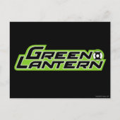 Carte Postale Logo de lanterne verte 2 (Devant)