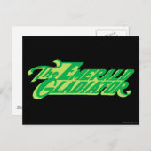 Carte Postale Logo de lanterne verte 8 (Devant / Derrière)