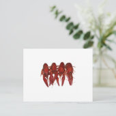 Carte Postale Logo de l'écrevisse (sans titre) (Debout devant)