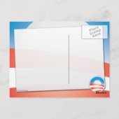 Carte Postale Logo de l'élection américaine 2012 (Dos)