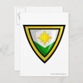 Carte Postale Logo de l'équipe Brightvale (Devant / Derrière)