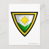 Carte Postale Logo de l'équipe Brightvale (Devant)