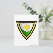 Carte Postale Logo de l'équipe Brightvale (Debout devant)