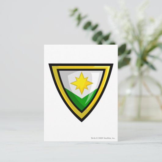 Carte Postale Logo de l'équipe Brightvale (Debout devant)