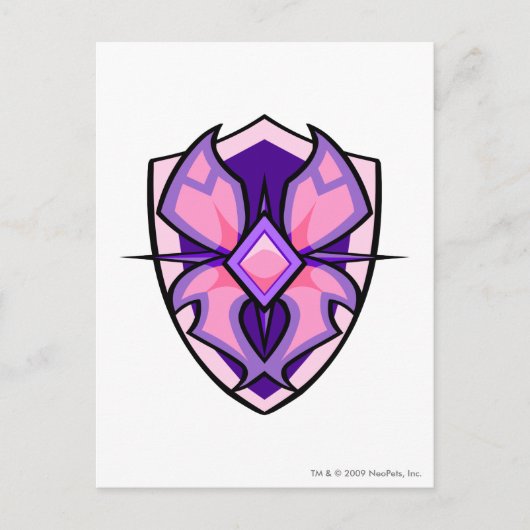 Carte Postale Logo de l'équipe Faerieland (Devant)