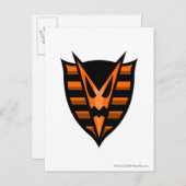 Carte Postale Logo de l'équipe Haunted Woods (Devant / Derrière)