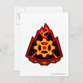 Carte Postale Logo de l'équipe Moltara (Devant / Derrière)