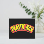 Carte Postale Logo de l'homme en plastique (Debout devant)