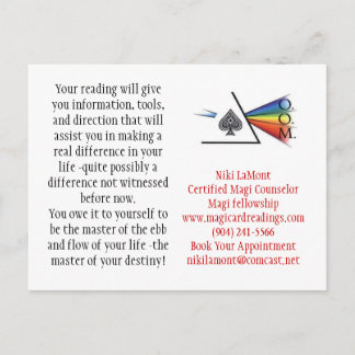 Carte Postale Logo de Magi, Niki LaMontCertifié Ma... - Personna