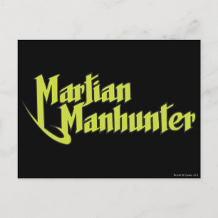 Carte Postale Logo de Martian Manhunter