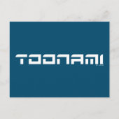 Carte Postale Logo de police futuriste Toonami (Devant)