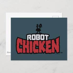 Carte Postale Logo de Robot Chicken