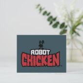 Carte Postale Logo de Robot Chicken (Debout devant)