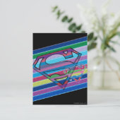 Carte Postale Logo de Supergirl (Debout devant)