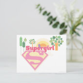 Carte Postale Logo de Supergirl (Debout devant)