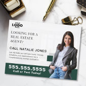 Carte Postale Logo de vente immobilier