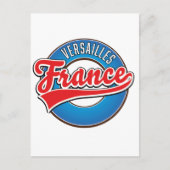Carte Postale logo de Versailles France (Devant)
